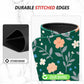 ITNRSIIET Mouse Pad Non-Slip Rubber Base Smooth Surface Stitched Edges Waterproof Durable Compatible with All Mice for Office & Gaming, Desk Accessory, 10.2x8.3x0.12 inch, VintageBloom