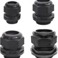 Cable Glands-PENGLIN 10PCS NPT Nylon Cable Connector 1-1/4", 1-1/2'', 1'',2'', Strain Relief Cord Connector With Gaskets, IP68 Waterproof Adjustable Locknut