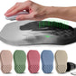 Ergonomic Raised Mouse Pad Wrist Support with Bilateral Slope Memory Foam Mousepad for Wrist Rest and Carpal Tunnel Pain Relief 11.8x7.9〃Forest