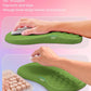 Hokafenle 2in1 Combination, Wave Keyboard Wrist Rest and Ergonomic Curvature Mouse Pad Wrist Support for Relieve Wrist Pain, Filled with Soft Cushion Memory Foam, Dill Green