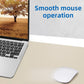 AFIING Leather Desk Pad Protector,Mouse Pad,Office Desk Mat, Non-Slip PU Leather Desk Blotter,Large Desk mat,Waterproof Keyboard mat for Office/Home/Decor (Beige,35"" x 17"")