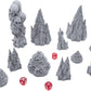 EnderToys Tormented Scatter by Printable Scenery, 3D Printed Tabletop RPG Scenery and Wargame Terrain 28mm Miniatures