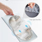Ergonomic Mouse Pad Wrist Support, Comfortable Mouse Pad Wrist Rest, Relieve Wrist Pain Gel Mouse pad, Non-Slip Rubber Base Mousepad for Laptop, Computer(White Marble)
