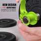 Barbell Clips 1 Inch Quick Release Weight Clamps 0.9-1.18inch Multi-Size Adjustable Olympic Clamps for Bars