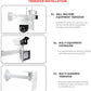 L-Shape Dome Camera Bracket, Wall Ceiling Mount for Security Dome Cameras, Wall Mount,(L-Bracket)