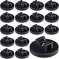 Yookeer Magnetic Zip Tie Mount Base Black Magnetic Cable Clips Wire Holder Multipurpose Cable Ties Management Base Electrical Supplies for Wire
