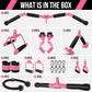 Cable Machine Attachment Set LAT Pulldown Attachments Weight Machine Accessories for Home Gym
