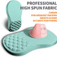 Ergonomic Joint Wrist Support Mouse Pad with Memory Foam Cushion Massage Bump, Carpal Tunnel Pain Relief Mousepad Slope Design for Wrist Rest, 11.8x7.9 in, LightBlue