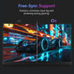 Z-Edge 27 inch Curved Gaming Monitor, FHD 1080P 200Hz 165Hz 144Hz Curved 1500R PC Monitor, MPRT 1ms Monitor, 350nits, 16.7M Colors, UG27 Frameless Bezel, 1X DP 1.4 Ports and 1X HDMI 2.1 Ports