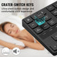 RaceGT Wireless Number Pad, Numeric Keypad Ultra-Silent Rechargeable 2.4G 35 Keys for Laptop,Desktop,PC, Notebook