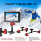 IFOOTAGE Magic Arm Clamp MA5-6, 11 Inches Adjustable Friction Power Articulating Magic Arm with 1/4" and 3/8" Thread Screw for DSLR Camera Rig/LCD Monitor/LED Lights