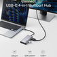 Belkin USB C Hub, 4-in-1 Multi-Port Laptop Dock with 4K HDMI, USB C Docking Station with 100 Watt Pass-Through Power Delivery, 2 X USB A Ports For MacBook Pro, Air, iPad Pro, Chromebook and More