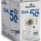 fast Cat. Cat5e Ethernet Cable 1000ft - 24 AWG, CMR, Insulated Bare Copper Wire Cat 5 ethernet Cable with FastReel - 350MHZ / Gigabit Speed UTP Cable Cat5e - CMR (Gray)