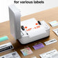MUNBYN Bluetooth Thermal Label Printer RW403B, Wireless 4x6 Shipping Label Printer for Small Business, Compatible with Android, iPhone, Windows, Mac, Chromebook, Print Width 1.57"-4.25"