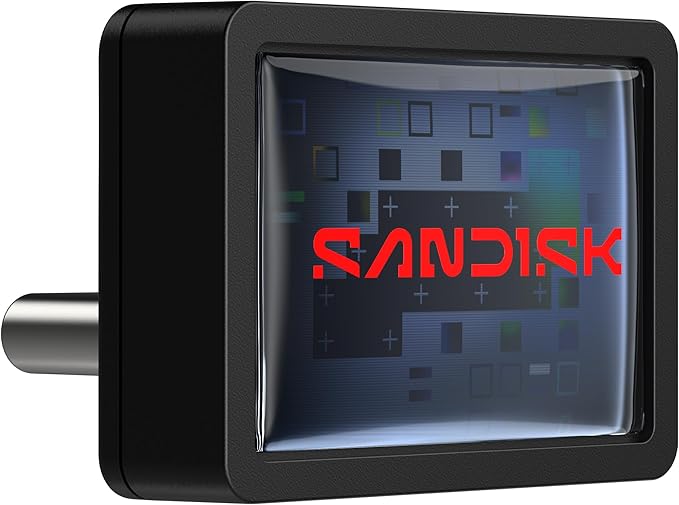 SANDISK 1TB Extreme Fit USB-C Flash Drive - Up to 400MB/s Read speeds, USB 3.2 Gen 1, USB Type-C - Plug-and-Stay Storage - Black - SDCZ530-1T00-G46