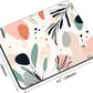 Mouse Pad, Cute Aesthetics Art Boho Mouse Pads for Desk, 9.5" x 7.9" Non-Slip Rubber Base Computer Mousepad with Women, Portable Square Design for Wireless Mouse and Pad Laptop Office & Travel