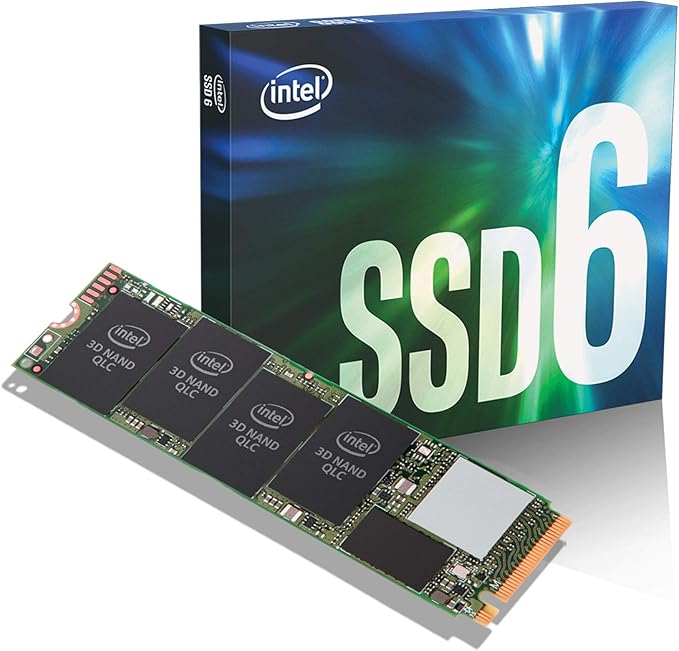 Intel 660p Series M.2 2280 512GB PCIe 3.0 x4, NVMe 3D2 QLC Internal Solid State Drive (SSD) SSDPEKNW512G8X1