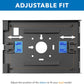 Mount-It! Anti-Theft Tablet Floor Stand Kiosk, Commercial Floor Kiosk with Universal Enclosure, Locking Tablet Mount Stand for iPad Gen 7-10, Pro, Air, 10.2 inch, 10.9 inch