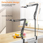 Tall Overhead Camera Mount, High Desk Phone Tripod Mount for Video Recording, Content Creator Essential Compatible with iPhone Compact Cam for Live/YouTube/TikTok
