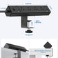 40W Fast Charging Station,Desk Clamp Power Strip 20W USB C,8 Outlets,8 USB Ports,4 USB C and 4 USB A, Office Furniture Nightstand Edge Mount Surge Protector, 14AWG Cord, Fits 1.9" Tabletop Edge