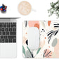 Mouse Pad, Cute Aesthetics Art Boho Mouse Pads for Desk, 9.5" x 7.9" Non-Slip Rubber Base Computer Mousepad with Women, Portable Square Design for Wireless Mouse and Pad Laptop Office & Travel