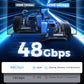 HDMI Cable 15FT 2Pack - Certified 8K Ultra High Speed HDMI Cable（Male to Male）,48Gbps Braided HDMI Cord,8K 60hz,4K 120hz,eARC,HDCP 2.2&2.3 - Compatible for TV,PS5