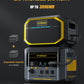 VTOMAN 3096Wh Portable Power Station Bundle with Extra Battery & 200W Pro Solar Panel Included - Up to 3000W Solar Power Generator for Home Backup, Off-grid, Road Trip, RV, Camping, Emergencies