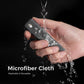 CLICK CLEAN 2Pcs Screen Cleaner, Fingerprint Proof Mist Cleaner Spray, All-in-One Cleaner with Microfiber for All Phones, Laptop and Tablet Screens (Grey + Dark Blue)