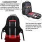 SHRRADOO Extra Large 50L Travel Laptop Backpack with USB Charging Port, College High School Backpack Airline Approved Business Work Bag Fits 17 Inch Computer for Men Women