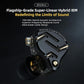 KZ ZS12 PRO 2 USB C Wired Headphones Type-C in Ear Monitor Headphone, 5BA+1DD 6 Driver Gaming Earbuds USB C Wired Earphones, HiFi Clarity Sound Immersive Bass IEMs for Gaming (USBC-with Mic, Silver)