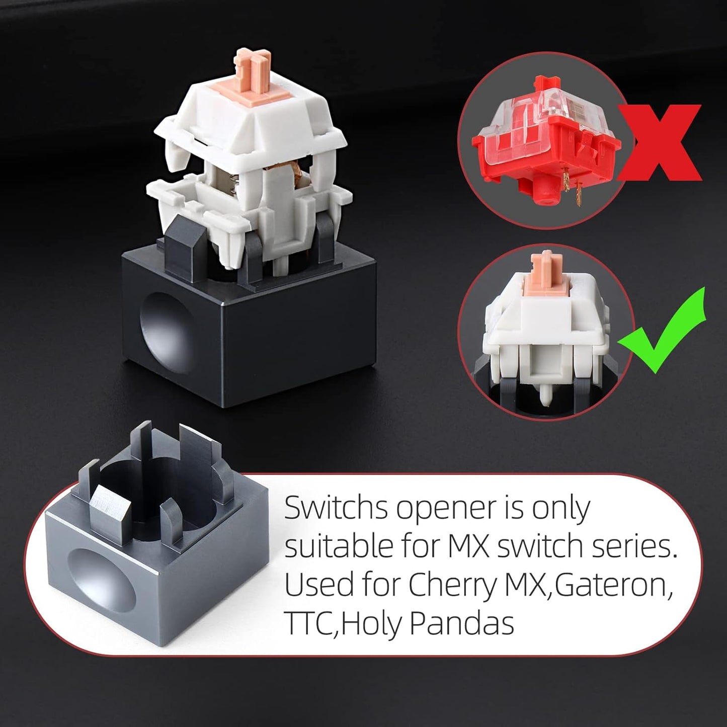 RUNJRX Keyboard Lube Kit and Switch Lube 15g/0.53oz JRX-205 G0 with Switch Opener Tweezers for Custom Keyboard