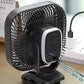SLENPET 20000mAh Rechargeable Portable Clip on Fan, Last 78 hrs, 4 Speeds Camping Fan, Battery Operated Desk Fan with Light & Hook, 8 inch Personal Fan for Outdoor Golf Cart Stroller Camping