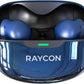 Raycon Pro Earbuds Wireless Bluetooth + 6 Microphones with Hybrid Active Noise Canceling, Sweat & Water-Resistant Earphones, Premium Wireless Ear Buds Bluetooth 40 Hours Playtime (Blue)