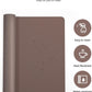 YSAGi Leather Desk Protector, Office Mat, Large Mouse Mat, Non-Slip PU Leather Blotter, Laptop Pad, Waterproof Writing Pad for Office and Home (Chocolate, 23.6" x 13.8")