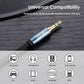 MillSO 3.5mm Headphone Extension Cable (33 ft) TRRS 3.5mm Male to Female Stereo Audio Jack Extension Adapter Auxiliary AUX Cord for Headphones, Earbud, Speaker, Car or Home HiFi Stereo System