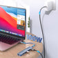LENTION USB C Hub with 100W Charging, 4K HDMI, Dual Card Reader, USB 3.0 & 2.0 Compatible 2023-2016 MacBook Pro, New Mac Air/Surface, Chromebook, More, Stable Driver Adapter (CB-CE18,Blue)