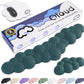 Qloud Cloud Wrist Rest Keyboard Wrist Rest for Computer Keyboard Pad, Cloud Keyboard Wrist Rest, Wrist Pad for Keyboard, Memory Foam, Non Slip Base, Comes with Mouse Pad - Dark Teal