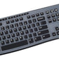 Keyboard Cover for Logitech MK295 MK270 MK200 K270 Wireless Keyboard, Logitech MK370 MK270 MK200 K270 Keyboard Skin Protector - Black