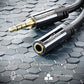 KabelDirekt – Headset Extension Cable – 15ft – Headphone Extension Cord with Break-Proof Metal Plug for Gaming Headsets & Headphones with Microphone, TRRS, 4-Pole, 3.5mm Male to Female