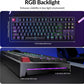 Keychron C3 Pro TKL 80% Wired Mechanical Keyboard, 8K Polling Rate, QMK/VIA Programmable, Hot-Swappable, RGB Backlit Shine-Through Keycaps, Super Red Switch, for Windows/Mac