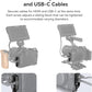 SmallRig Cable Clamp for HDMI and USB-C for Canon R5 / R6 / R5 C Cage 2982/3464 and R6 Mark II Camera Cage 4159-2981