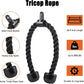 SERTT Workout Cable Machine Attachment for Home Gym, LAT Pulldown Attachments, Cable Accessories for Weight Training, Straight Pull Down Bar, Tricep Rope, Double D Row Handle, V-Shaped Bar