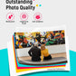Liene 4x6'' Photo Printer, Wi-Fi Picture Printer, 20 Sheets, Full-Color Photo, Instant Phone Printer for iPhone, Android, Smartphone, Thermal dye Sublimation, Portable Photo Printer for Home Use