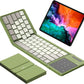 Nillkin Foldable Bluetooth Keyboard with Touchpad & Number Pad, Portable Bluetooth Keyboard with Full Size Keys, Pocket-Sized Wireless Travel Keyboards for iPad, Smartphone, Tablet and Laptop Green