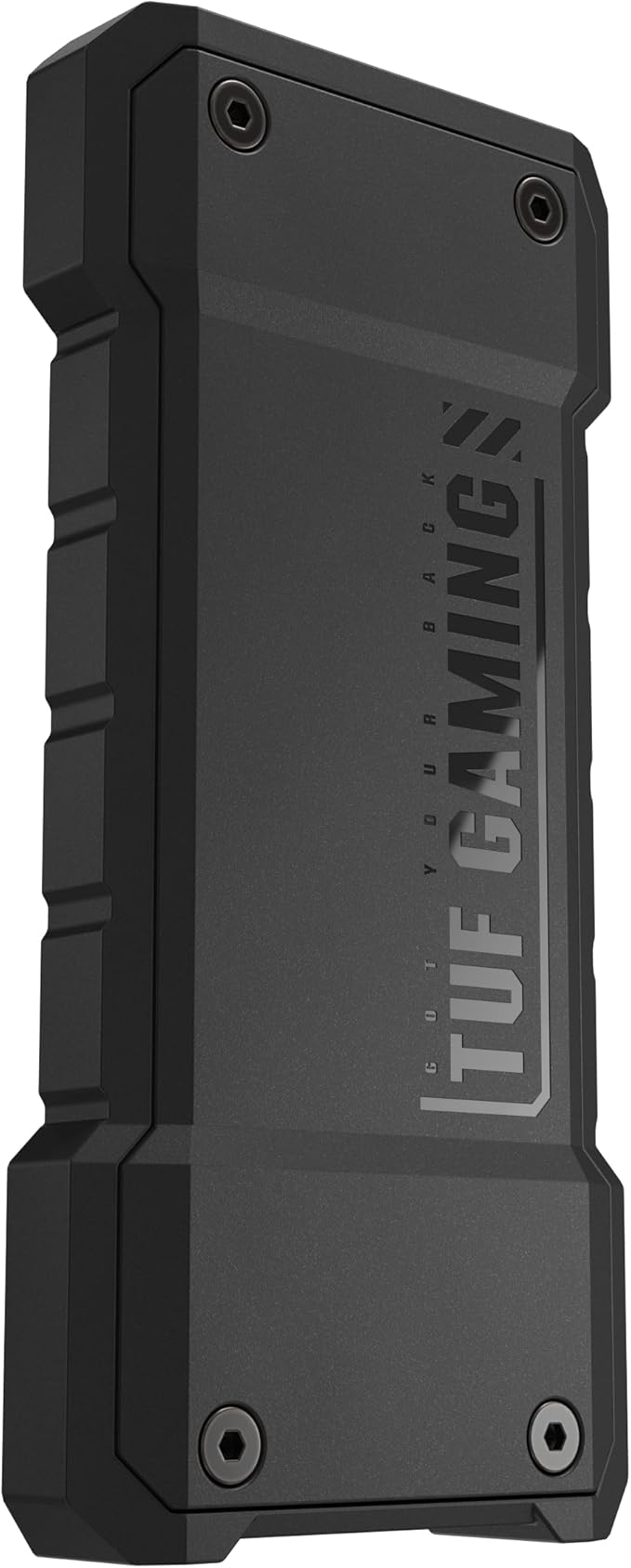 ASUS TUF Gaming A2- USB-C 3.2 Gen 2x2 Portable SSD Enclosure, Dual M.2 NVMe PCIe and SATA, MIL-STD-810H Drop Resistance, IP68 Water and dust Resistance, Aluminum Alloy Chassis and a Thermal pad