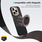 BENKS ArmorPop Magnetic Phone Grip & Stand for MagSafe, 360° Rotation Adjustable Phone Ring Holder for iPhone 17/16/15/14/13/12 Series, Durable Kevlar Design