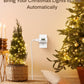 BN-LINK Digital Timer Outlet Indoor,24 Hour Light Timer Easy Programmable,Mini 2 Prong Plug in Timers for Electrical Outlets,Lamps,Fans,2 On/Off Programs,2 Pack,15A/1875W