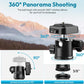 ULANZI TT53 Camera Tripod, 70.8” Travel Tripod for DSLR/Phone, Heavy Duty Fold Portable Stand with 360° Ball Head UKA Quick Release Plate, Lightweight Compact for Photography Vlogging Video Shooting