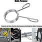 AccEncyc Spring Clip Collars 2 Inch Olympic Barbell Clamps Dumbbell Clips Weight Bar Clips for Weightlifting, Powerlifting, Strength Training