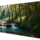 Dynippy Thin Extended Gaming Mouse Pad （31.5 * 11.8 * 0.08 inch） with Stitched Edges Large, Long XXL Keyboard and Mouse pad Desk Mat for Gaming Office & Home - Forest